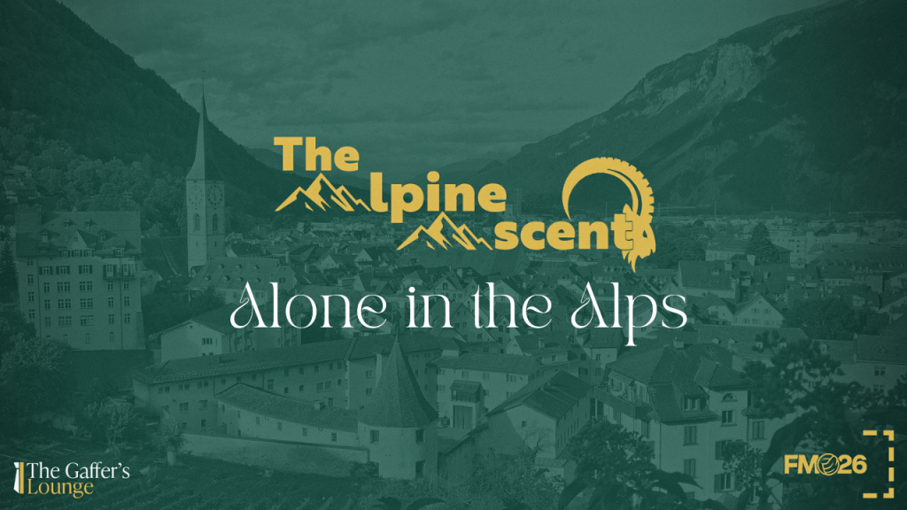 ALONE IN THE&nbsp;ALPS