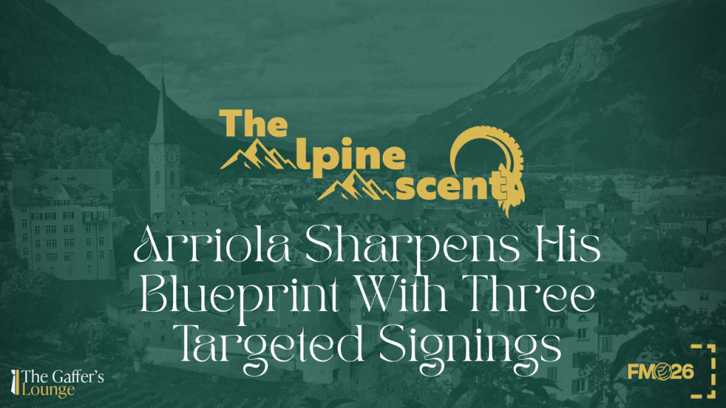 Arriola Sharpens His Blueprint With Three Targeted&nbsp;Signings