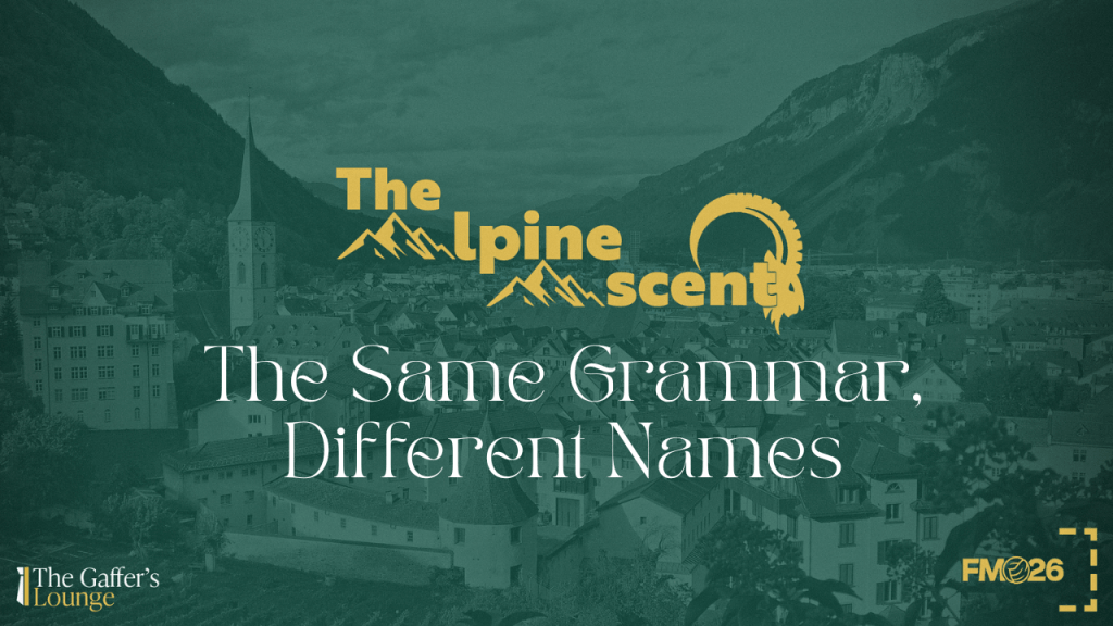 The Same Grammar, Different&nbsp;Names