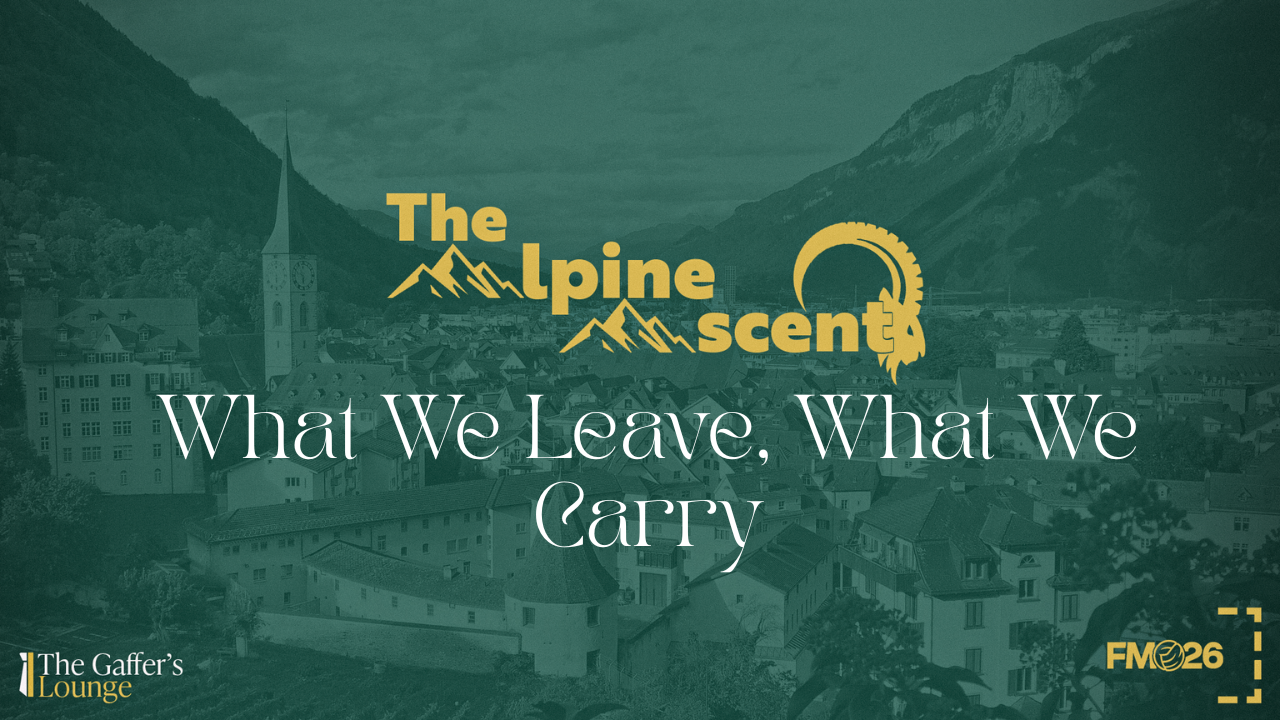 What We Leave, What We Carry