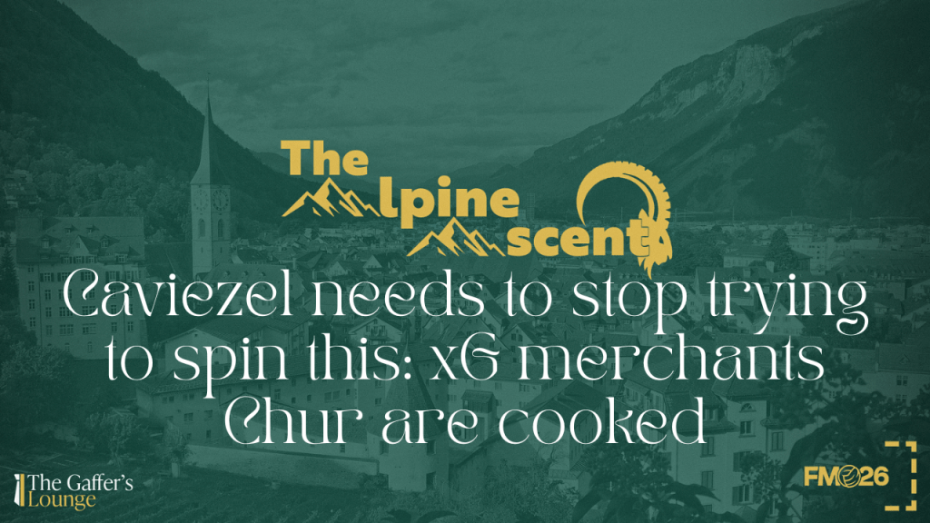 Caviezel needs to stop trying to spin this: xG merchants Chur are cooked