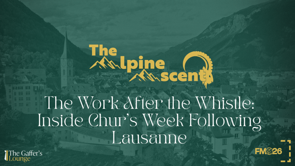 The Work After the Whistle: Inside Chur’s Week Following Lausanne