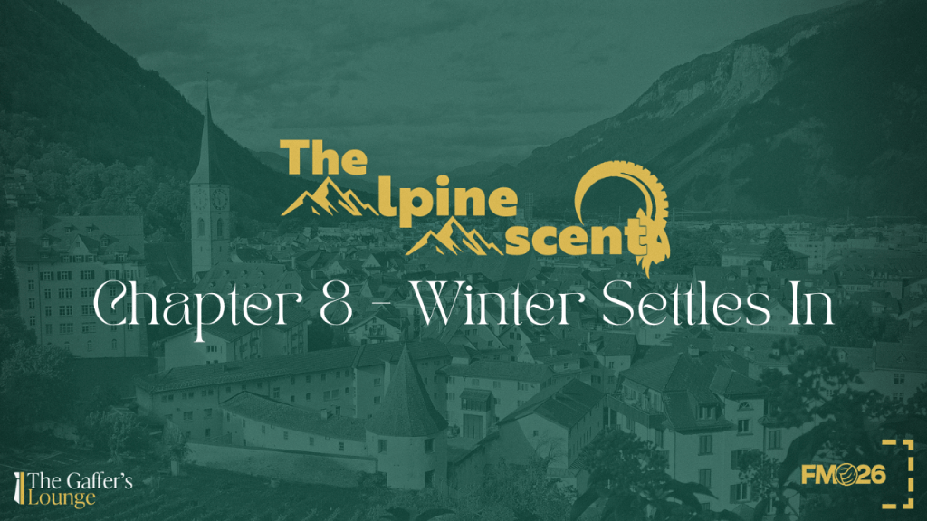 Chapter 8 – Winter Settles In