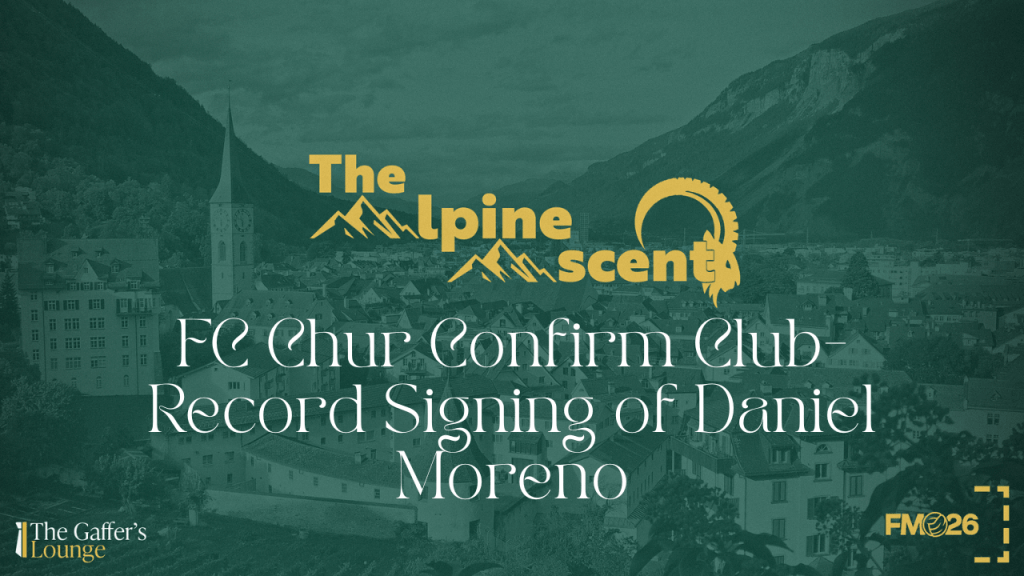 FC Chur Confirm Club-Record Signing of Daniel&nbsp;Moreno